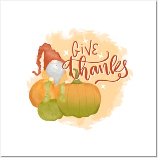 Give Thanks Posters and Art